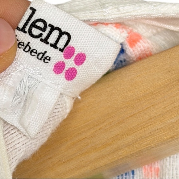 Lemlem Doti Plunge Neck Dress - Picture 8 of 8